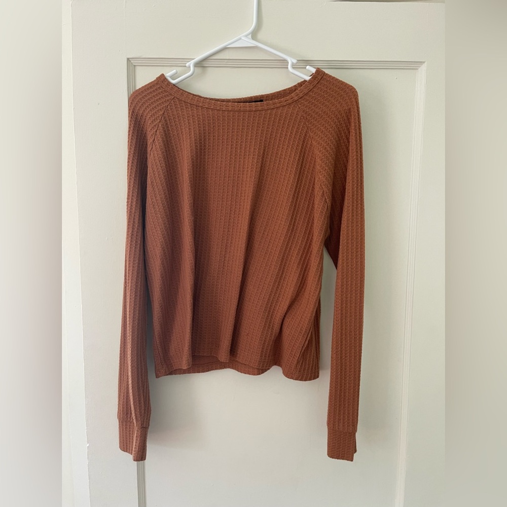 Orange Sweater